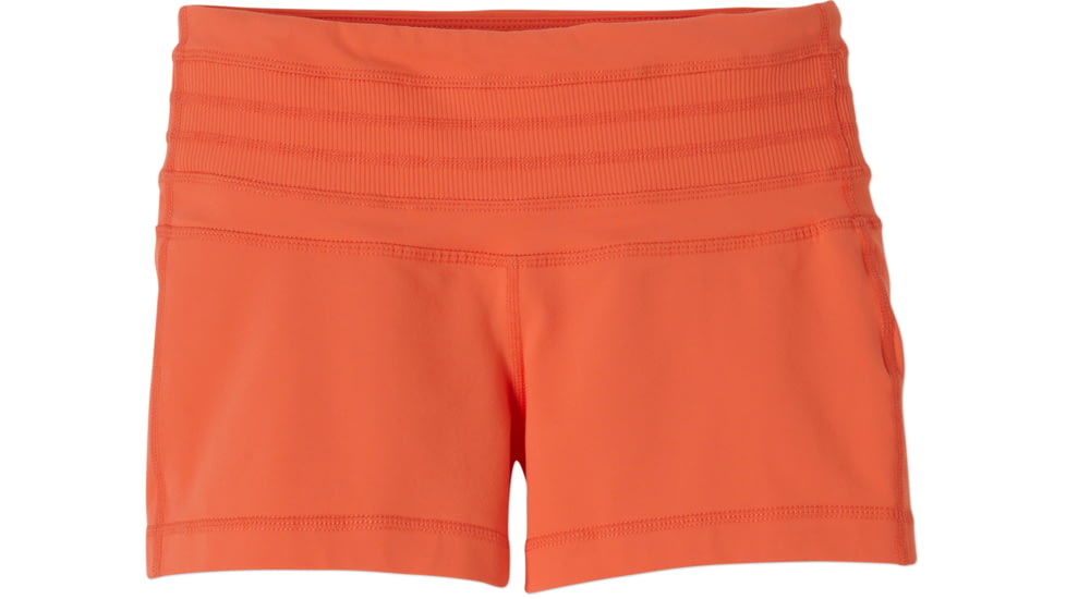 prAna Olympia Short - Women's -Neon Orange-3 in-Small
