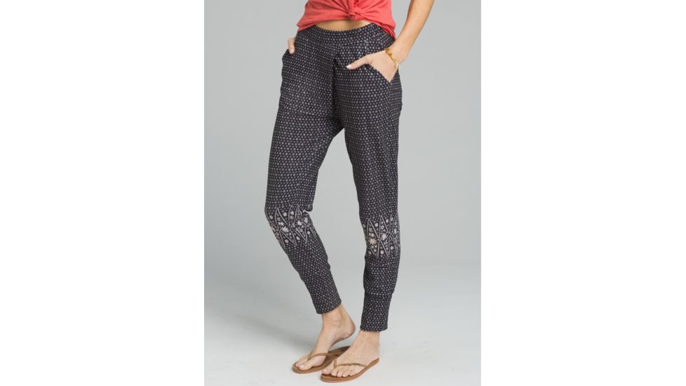 prAna On The Road Pant - Women's, Black Derby, Large, W43180579-BKDB-L