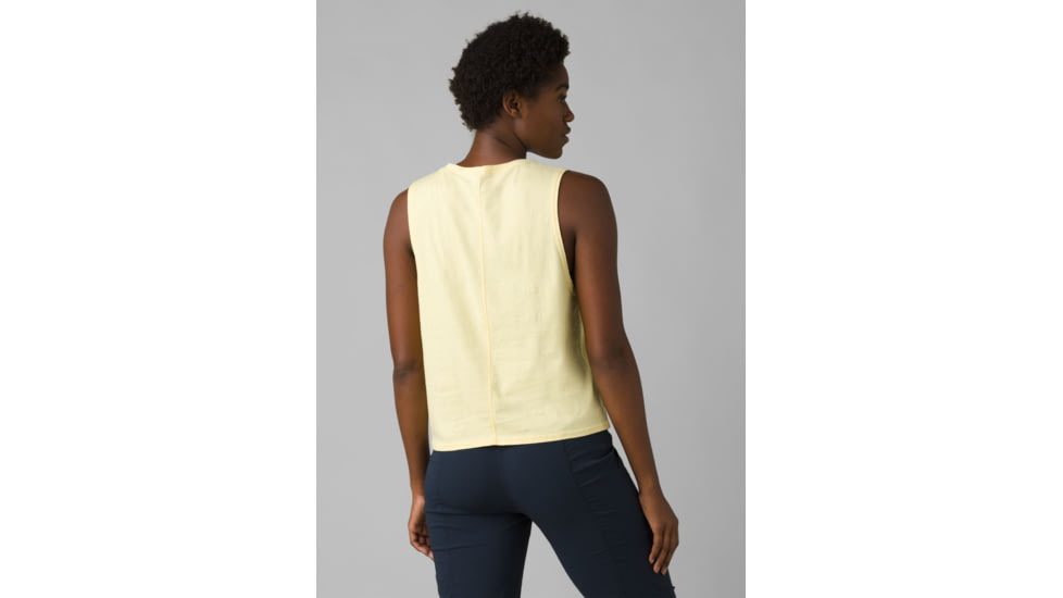 prAna Organic Graphic Sleeveless Shirt - Womens, Sunlight Torrey, S, 1962781-700-S