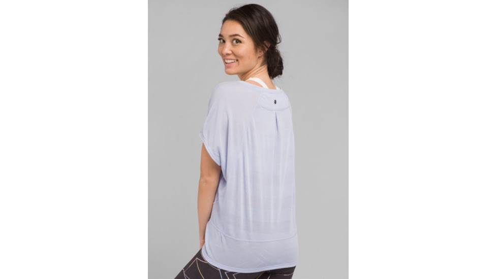 prAna Oriana Top - Womens, Blue Sheen, Small, W13190836-BLSH-S
