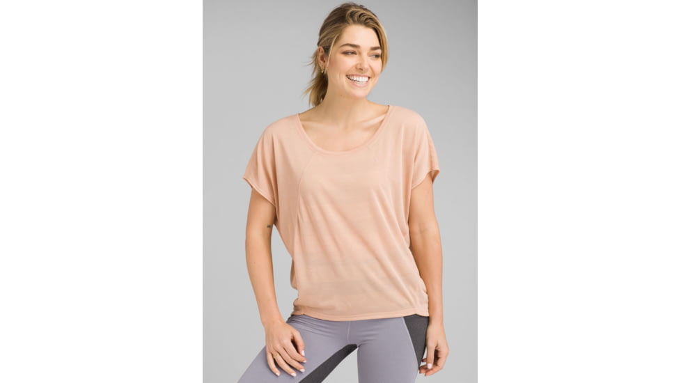 prAna Oriana Top - Womens, Champagne, Small, W13190836-CHMP-S