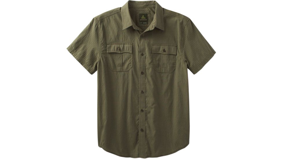 prAna Ostend Shirt - Men's -Cargo Green-Small