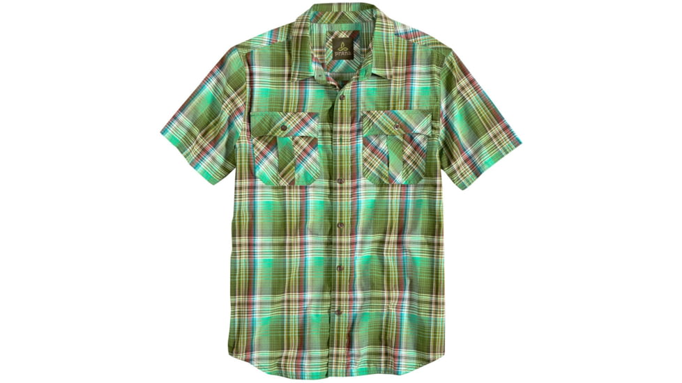 prAna Ostend Shirt - Men's -Green Smoke-Medium