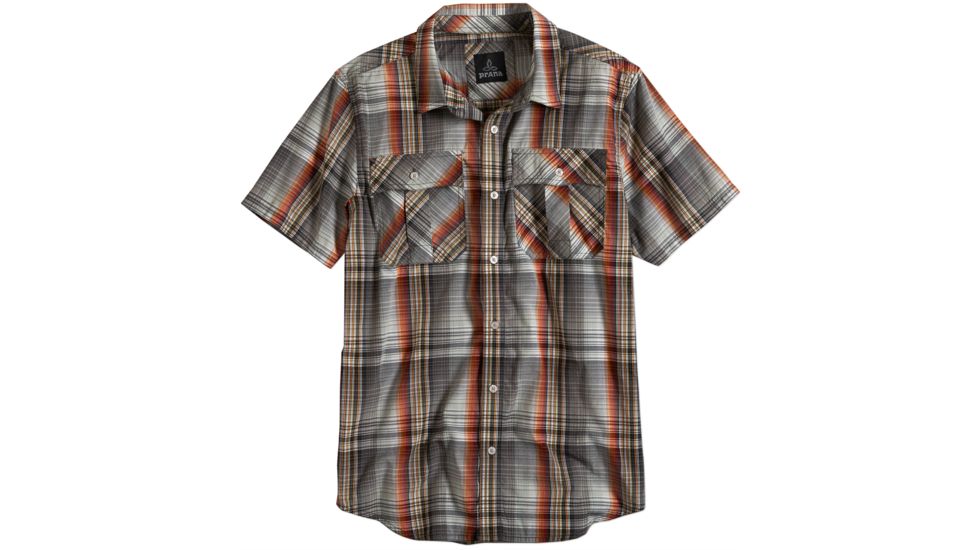 prAna Ostend Shirt - Men's -Gravel-X-Large