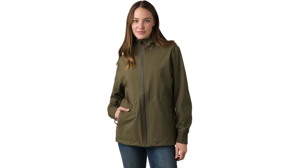 prAna Othello Falls Jacket - Womens, Cargo Green, L, 1967751-301-L