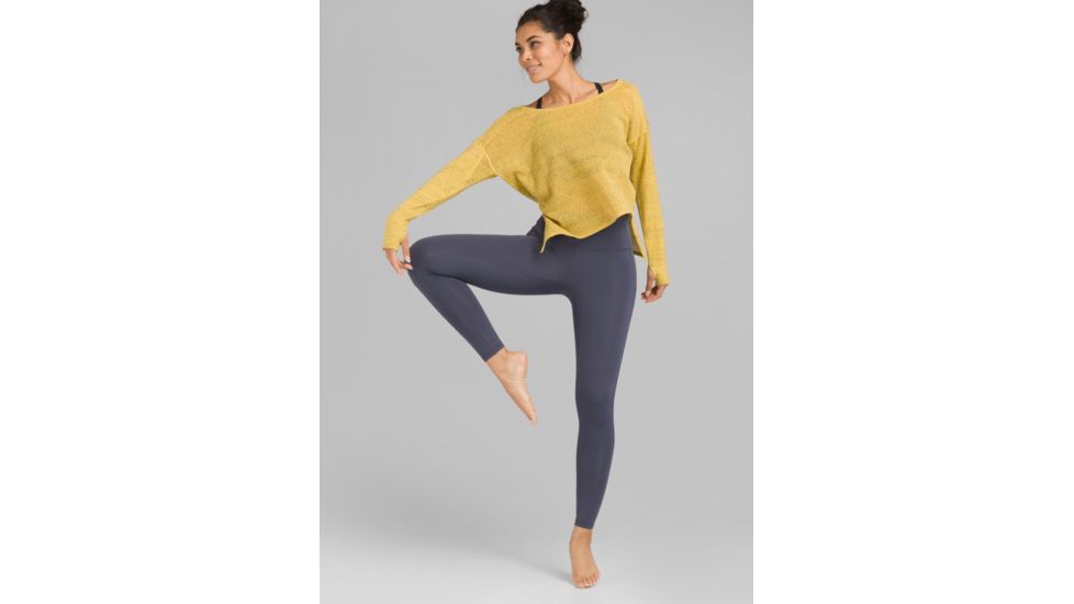 prAna Paiz Legging - Womens, Noir Blue, Large, W43190847-NOBL-L