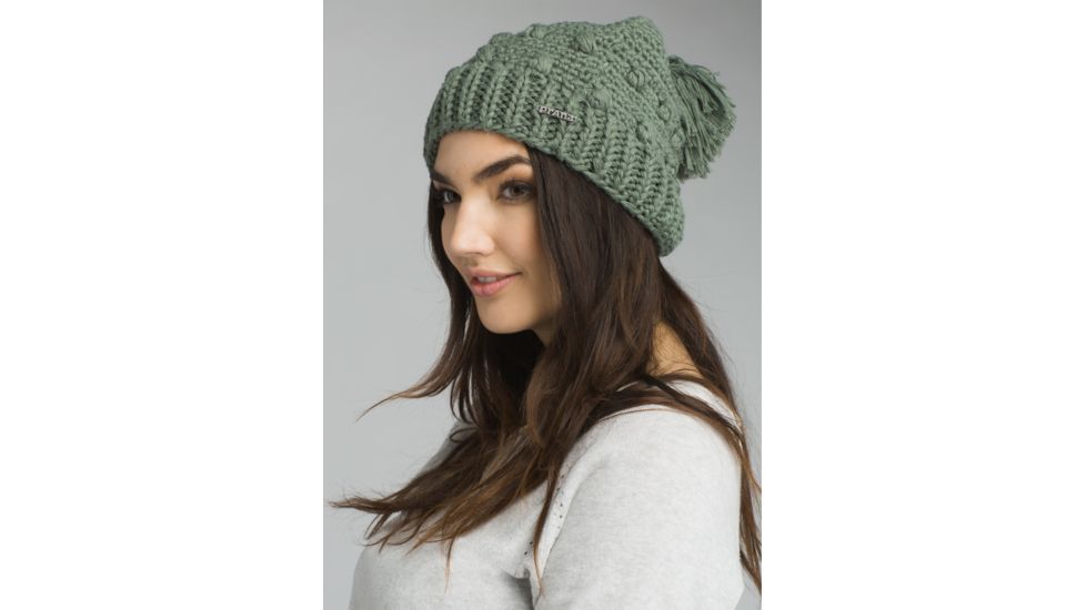 prAna Pammy Beanie - Women's, Dusty Evergreen, One Size, U5PAMM315-DUEV-O/S