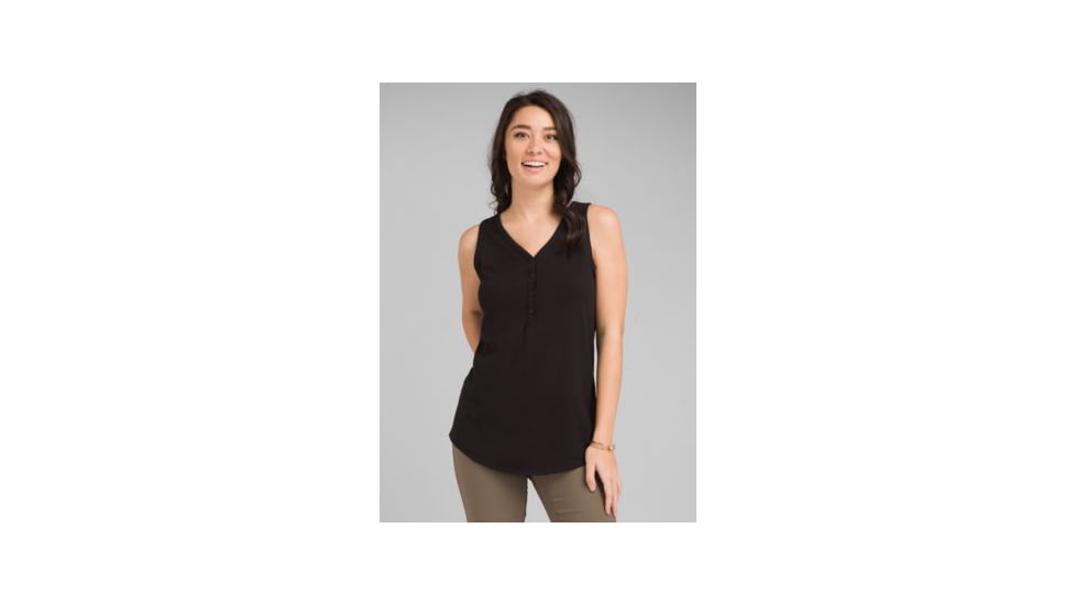 prAna Patty Tank - Womens, Black, Small, W11190807 -001-S