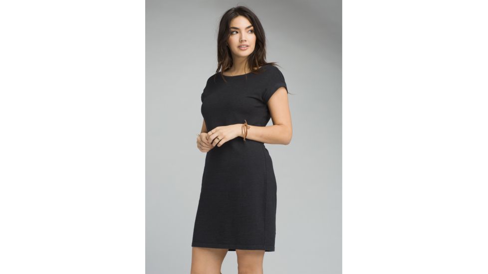 prAna Paulina Dress - Womens, Black, Large, W33180628-BLK-L