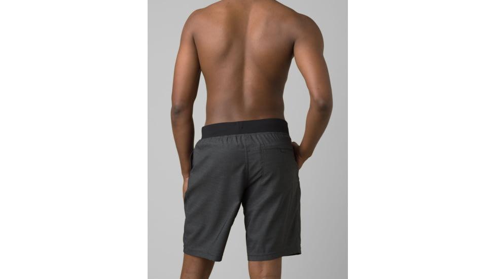 prAna Peak to Creek Short - Mens, Charcoal Heather, S, 1963721-001-09-S