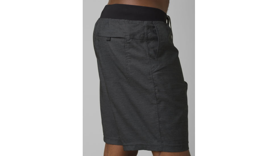 prAna Peak to Creek Short - Mens, Charcoal Heather, S, 1963721-001-09-S