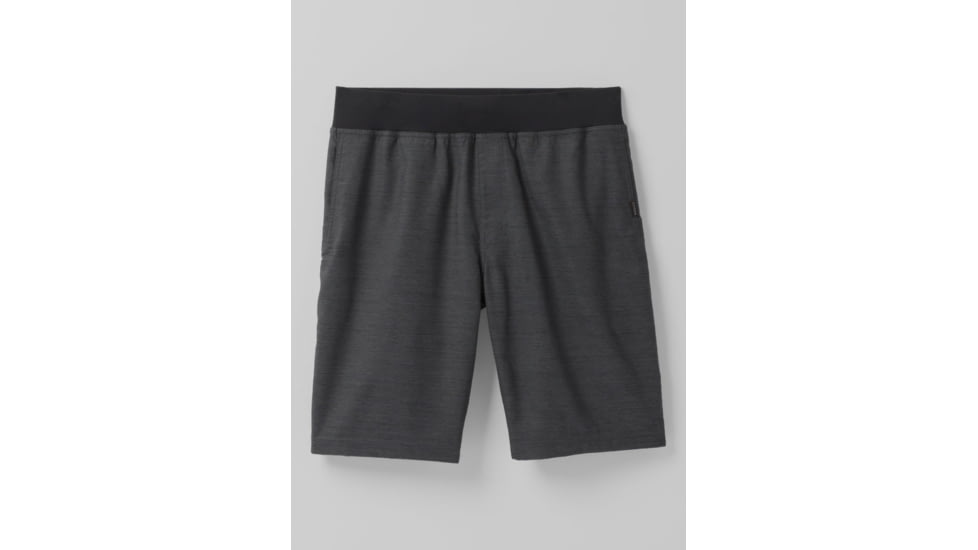prAna Peak to Creek Short - Mens, Charcoal Heather, S, 1963721-001-09-S