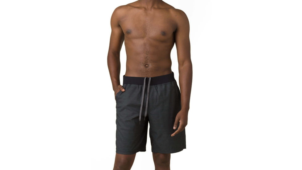 prAna Peak to Creek Short - Mens, Charcoal Heather, S, 1963721-001-09-S