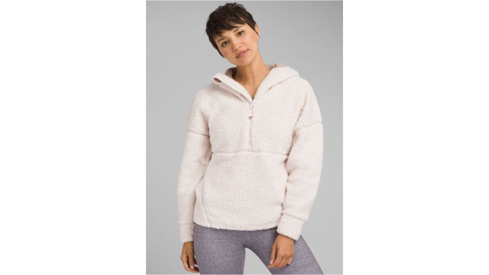 prAna Permafrost Half Zip Top - Womens, Dream Dust, Large, W23180516-DRDU-L