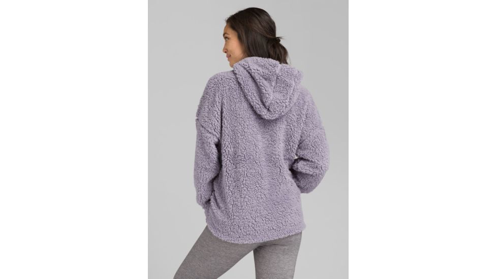 prAna Permafrost Half Zip Top - Womens, Moonstone, Extra Large, W23180516-MNSN-XL