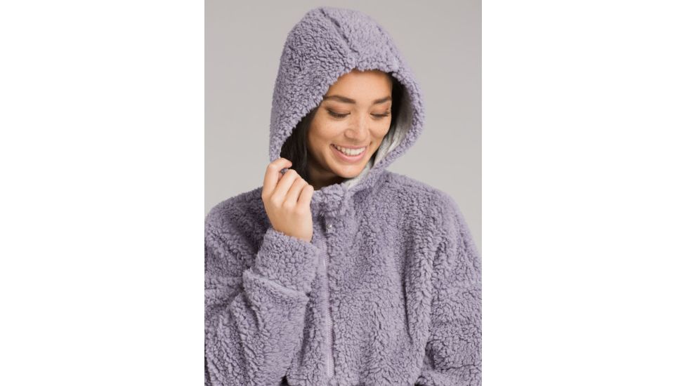 prAna Permafrost Half Zip Top - Womens, Moonstone, Extra Large, W23180516-MNSN-XL