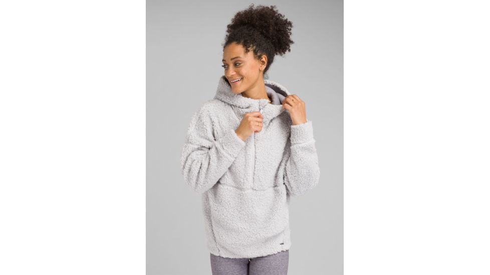 prAna Permafrost Half Zip Top - Womens, Silver Spray, Extra Small, W23180516-SVSP-XS