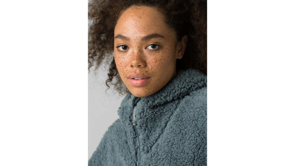 prAna Permafrost Half Zip - Womens, Smoky Blue, Small, W23180516-SMBL-S