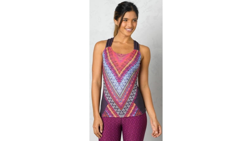 prAna Phoebe Top - Women's-Plum Panama-Medium