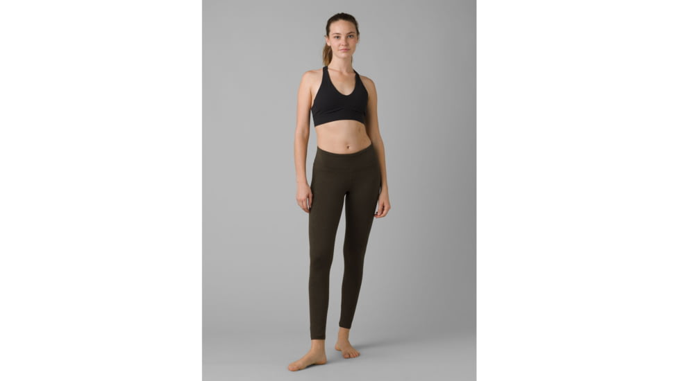 prAna Pillar Legging Pants, Camel Heather, Medium, 1963511-200-RG-M