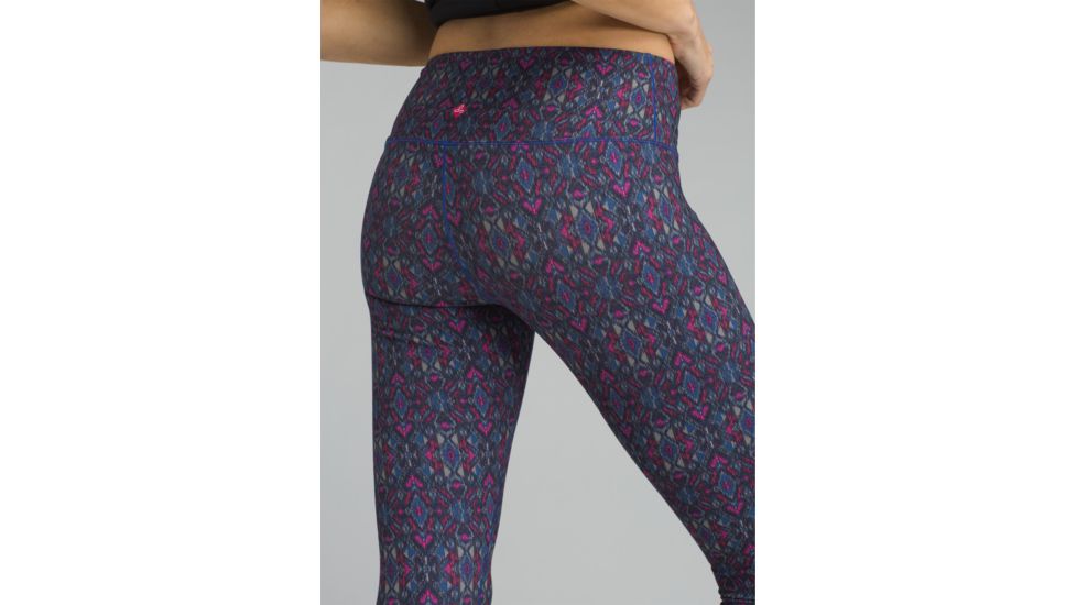 prAna Pillar Printed Capri - Womens, Sapphire Flores, XSmall, W41180320-SHFL-XS