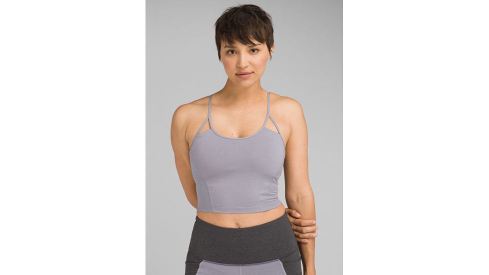 prAna Prado Bra - Womens, Vapor, Large, W13190832-VAP-L