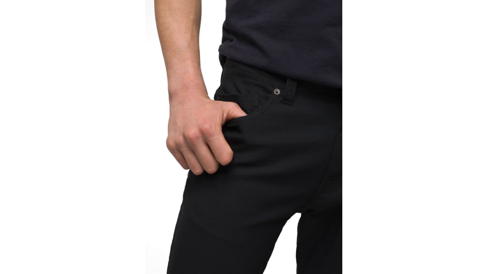 prAna Brion Slim Pant II - Mens, Black, 31, 1965551-001-32-31