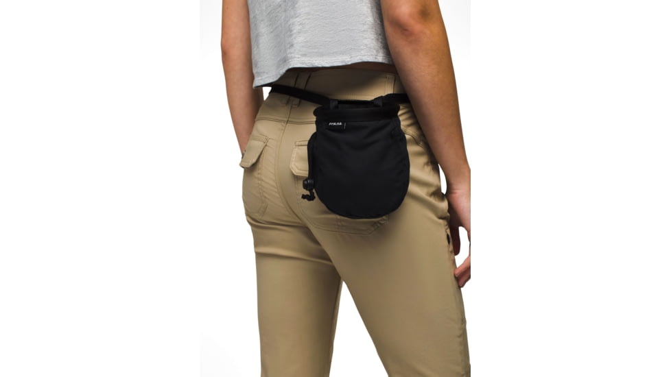 prAna Chalk Bag with Belt, Black, O/S, 1973131-001-O/S
