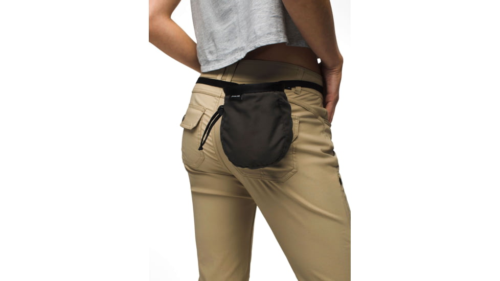 prAna Chalk Bag with Belt, Dark Iron, O/S, 1973131-020-O/S