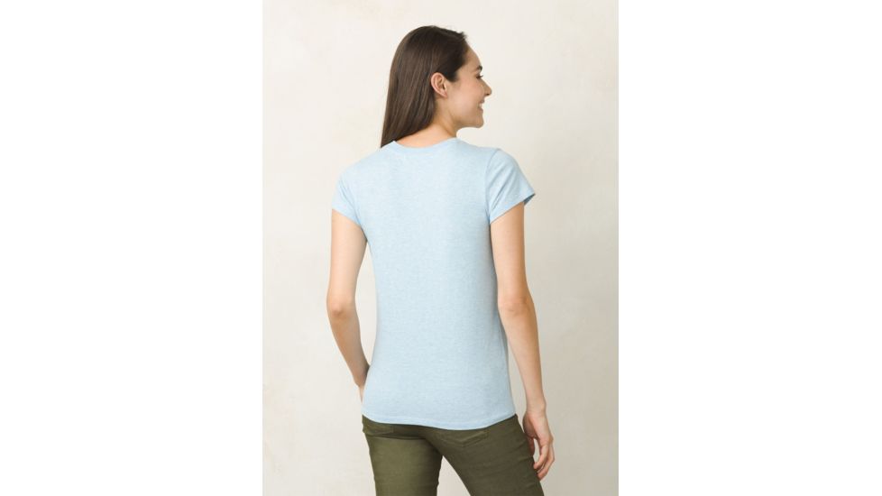 prAna Climbing Tee - Women's, Beaming Blue, X-Small, W1PRAN316-BEBL-XS