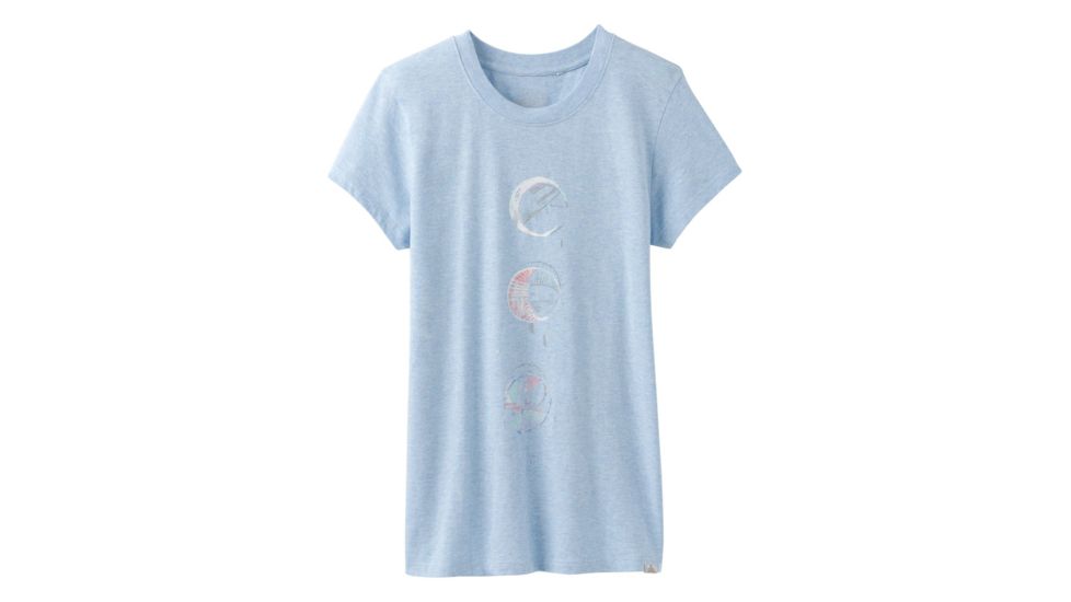 prAna Climbing Tee - Women's, Beaming Blue, X-Small, W1PRAN316-BEBL-XS