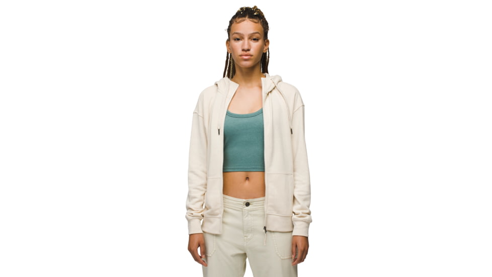 prAna Cozy Up Jacket - Womens, Canvas Heather, M, 1967221-250-M