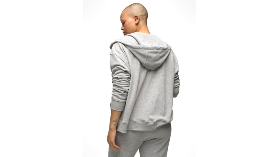prAna Cozy Up Jacket - Womens, Heather Grey, M, 1967221-020-M