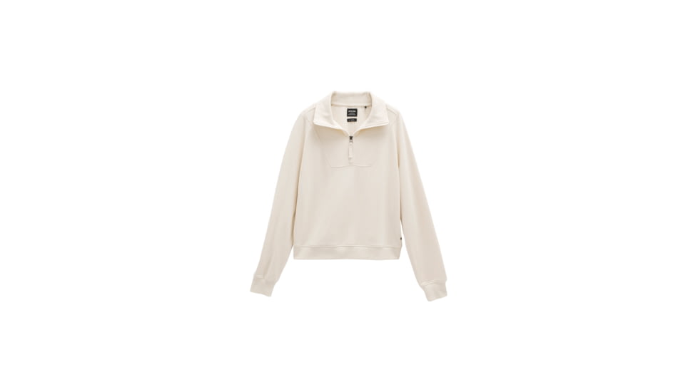 prAna Cozy Up Pullover - Women's, Canvas Heather, L, 2046111-250-L