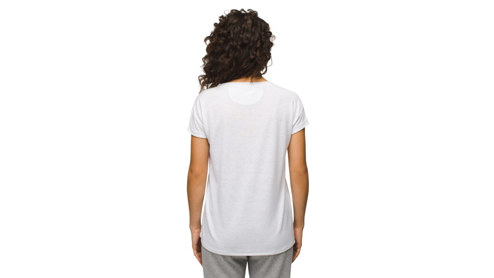 prAna Cozy Up T-Shirt - Womens, White, XL, 1964391-100-XL