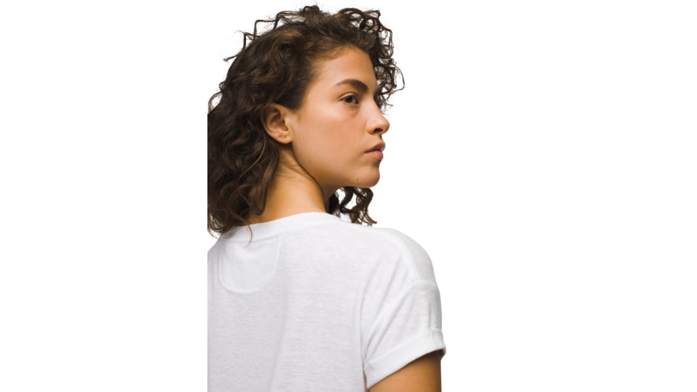 prAna Cozy Up T-Shirt - Womens, White, XL, 1964391-100-XL
