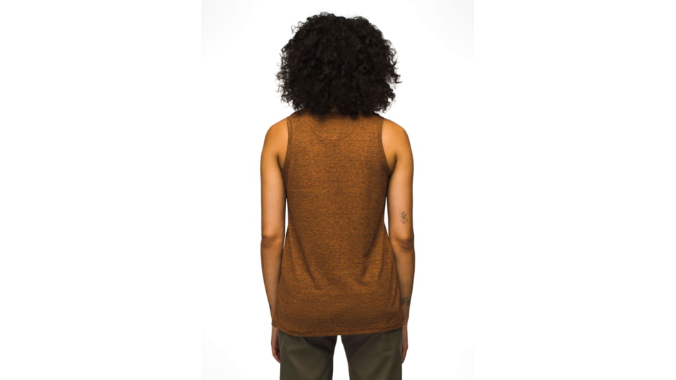 prAna Cozy Up Tank - Womens, Clay Heather, S, 1964371-201-S