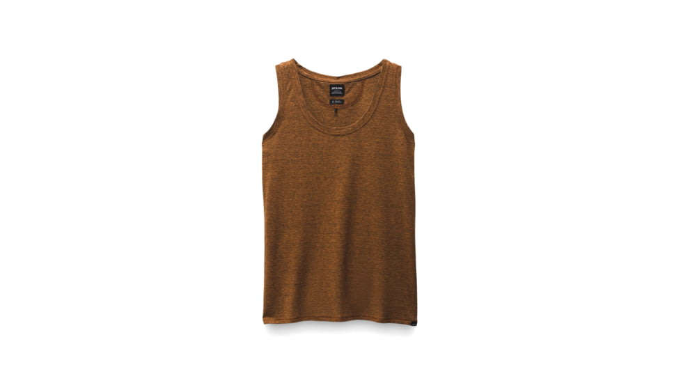 prAna Cozy Up Tank - Womens, Clay Heather, S, 1964371-201-S