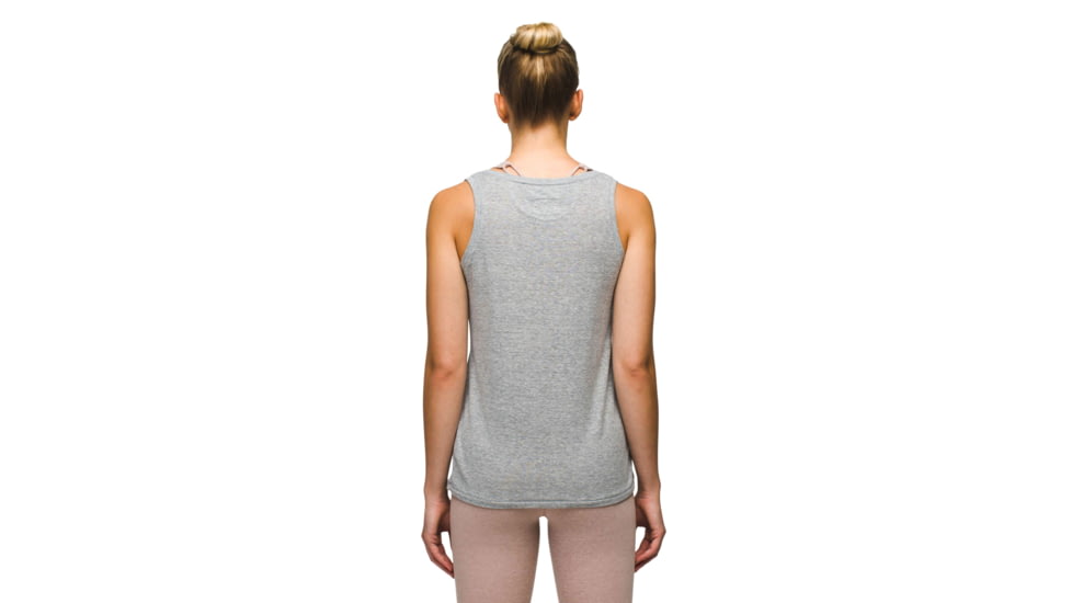 prAna Cozy Up Tank - Womens, Heather Grey, S, 1964371-020-S