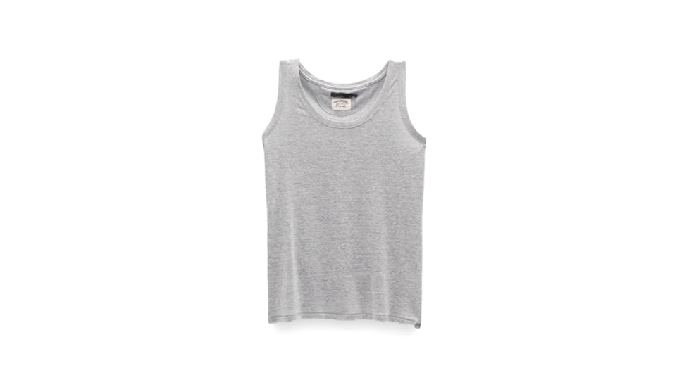 prAna Cozy Up Tank - Womens, Heather Grey, S, 1964371-020-S