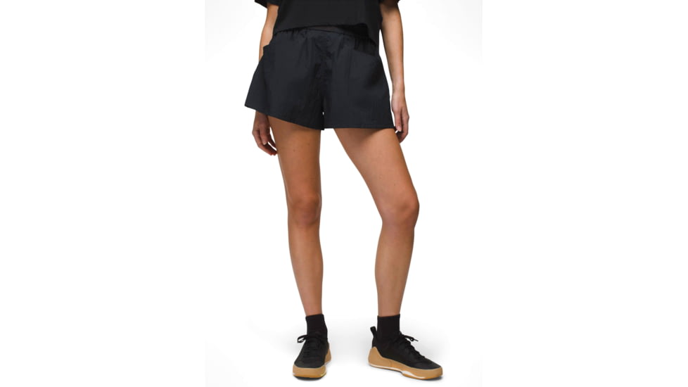 prAna Crossback Short - Womens, Black, XL, 2064511-001-XL