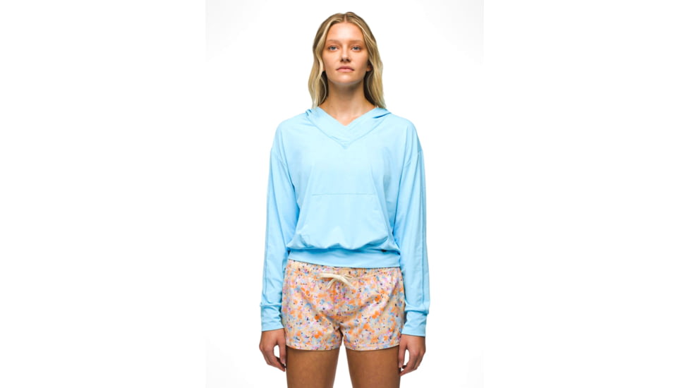 prAna Eileen Hoodie - Womens, Crescent Bay, L, 1968261-401-L