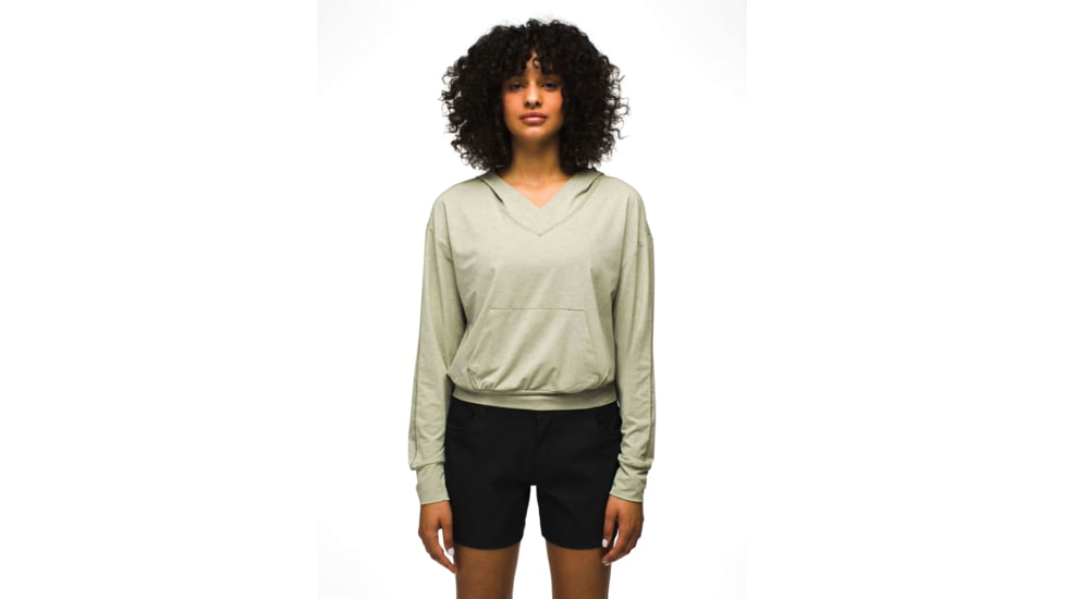 prAna Eileen Hoodie - Womens, Sweet Agave, M, 1968261-300-M