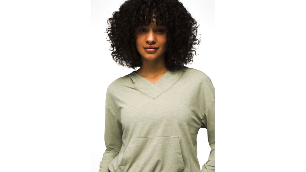 prAna Eileen Hoodie - Womens, Sweet Agave, M, 1968261-300-M