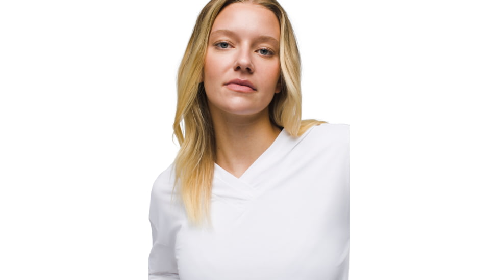 prAna Eileen Hoodie - Womens, White, L, 1968261-100-L