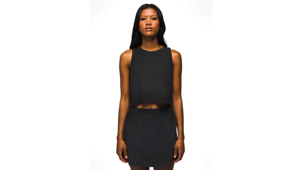 prAna Everyday Crop Tank - Womens, Black, XXL, 2065021-001-XXL