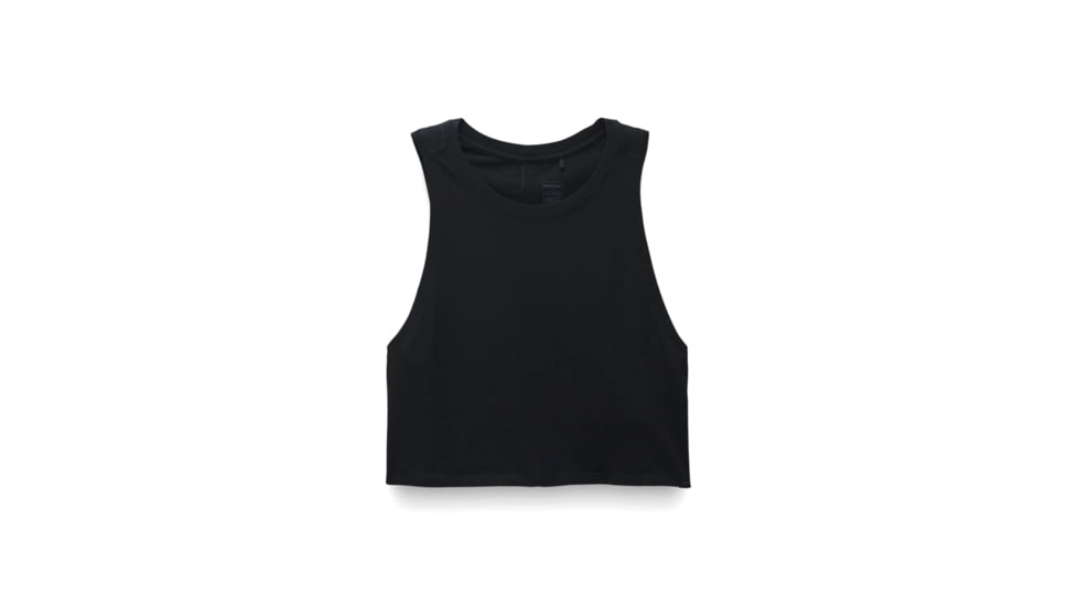 prAna Everyday Crop Tank - Womens, Black, XXL, 2065021-001-XXL