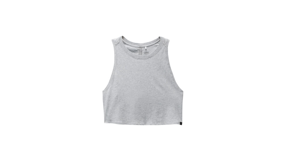 prAna Everyday Crop Tank - Women's, Heather Grey, S, 2065021-020-S