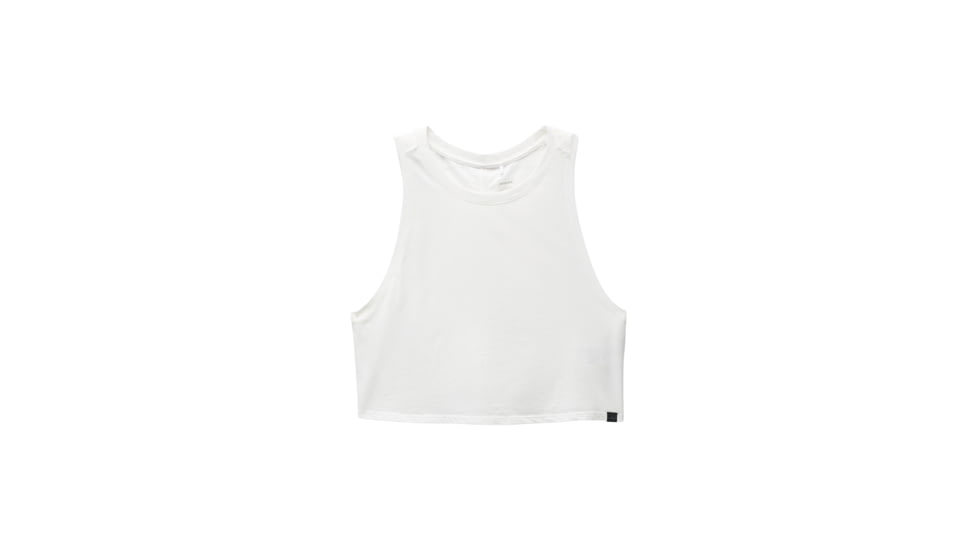 prAna Everyday Crop Tank - Womens, Soft White, XXS, 2065021-101-XXS