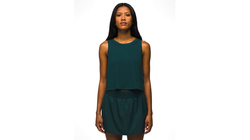 prAna Everyday Crop Tank - Womens, Wilderness, XXL, 2065021-300-XXL